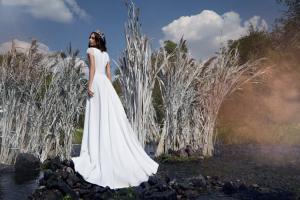 Прямые свадебные платья, фото стильных, модных и ярких идей